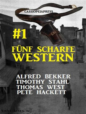 cover image of Fünf scharfe Western # 1